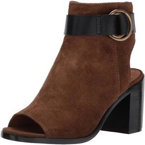 Frye Danica Harness Chestnut Platforms